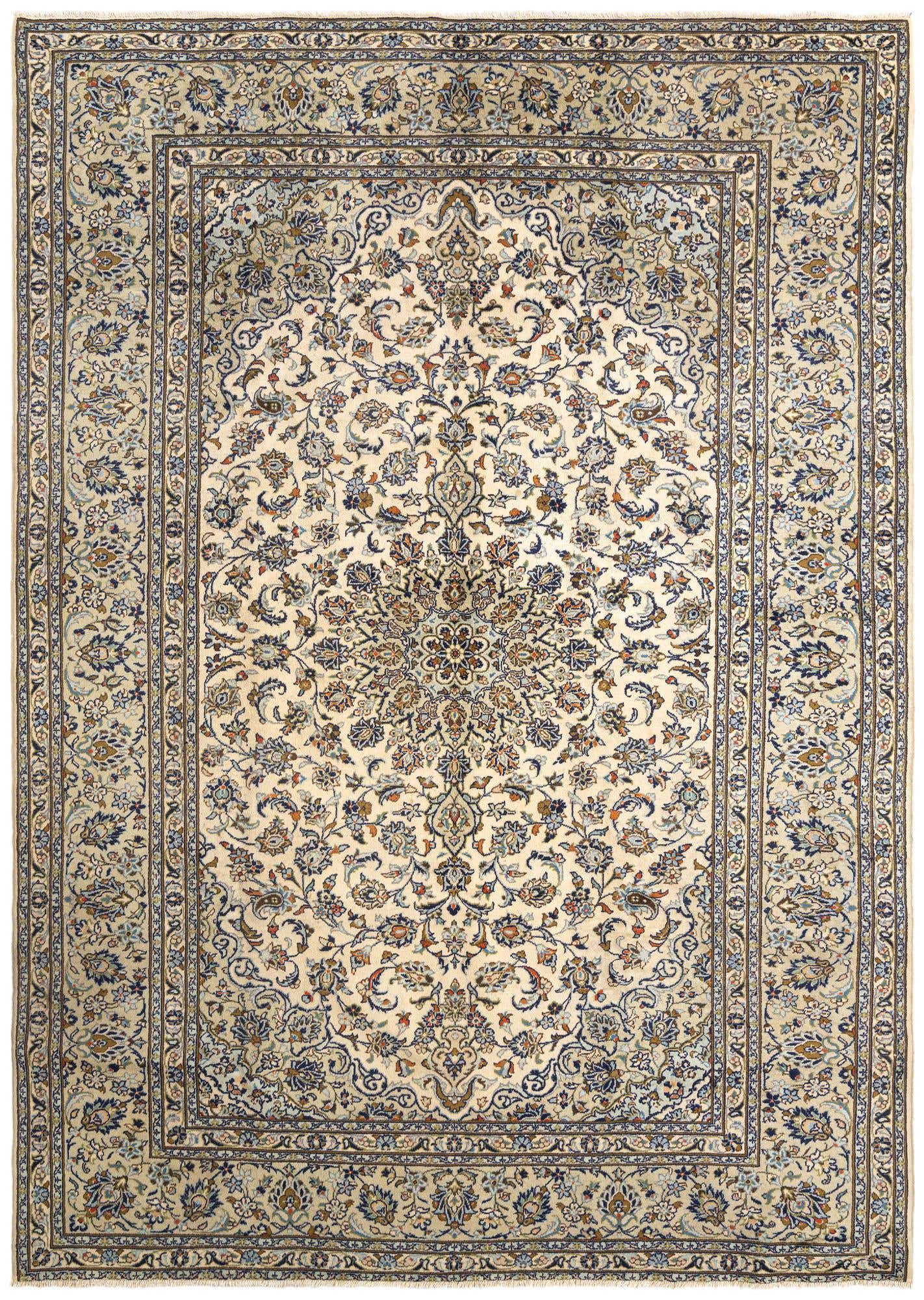 7' 10 x 11' 2 Kashan Wool Rug