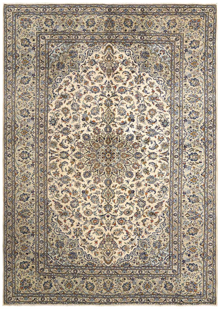 7' 10 x 11' 2 Kashan Wool Rug