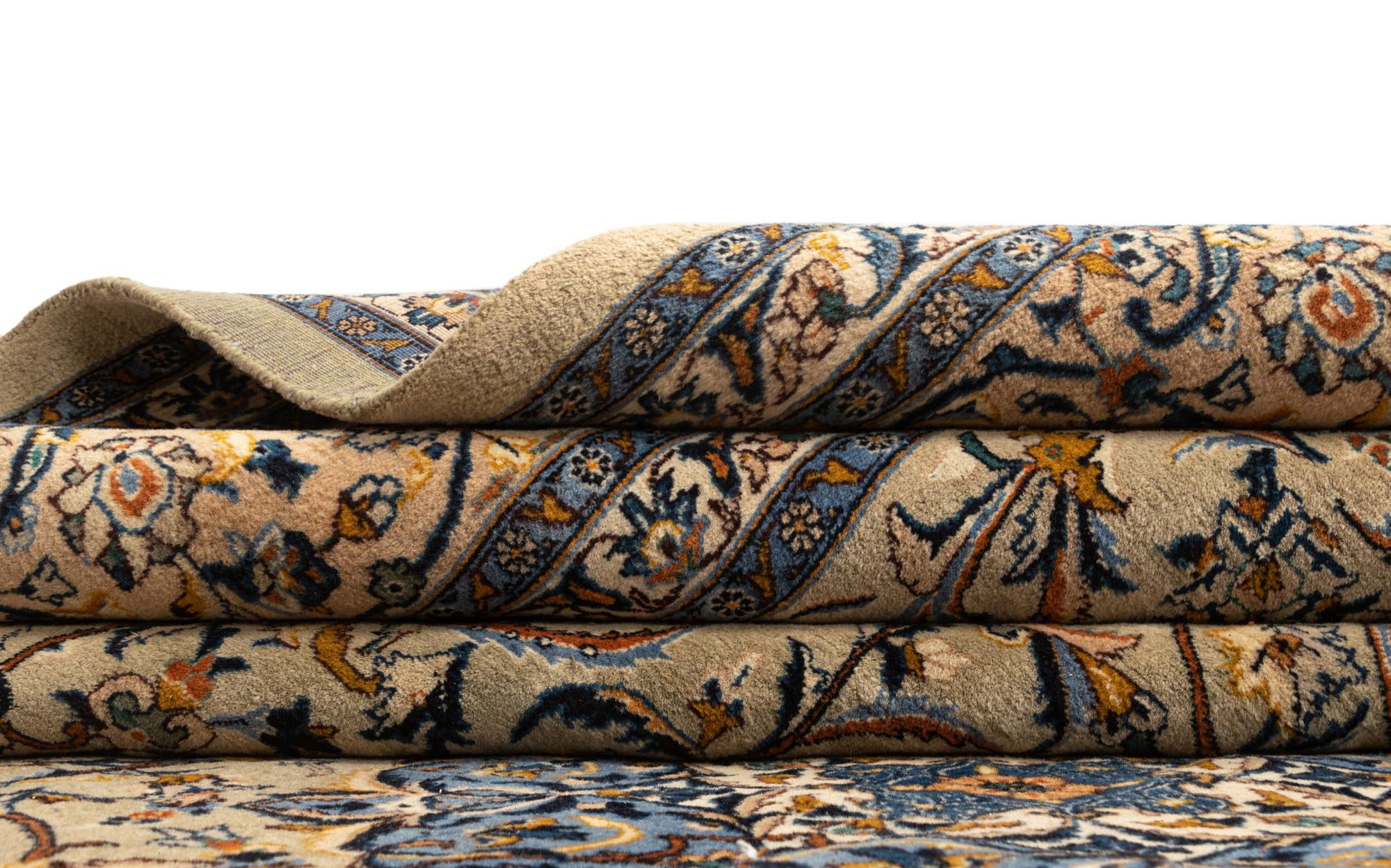 9' 10 x 13' 5 Kashan Wool Rug
