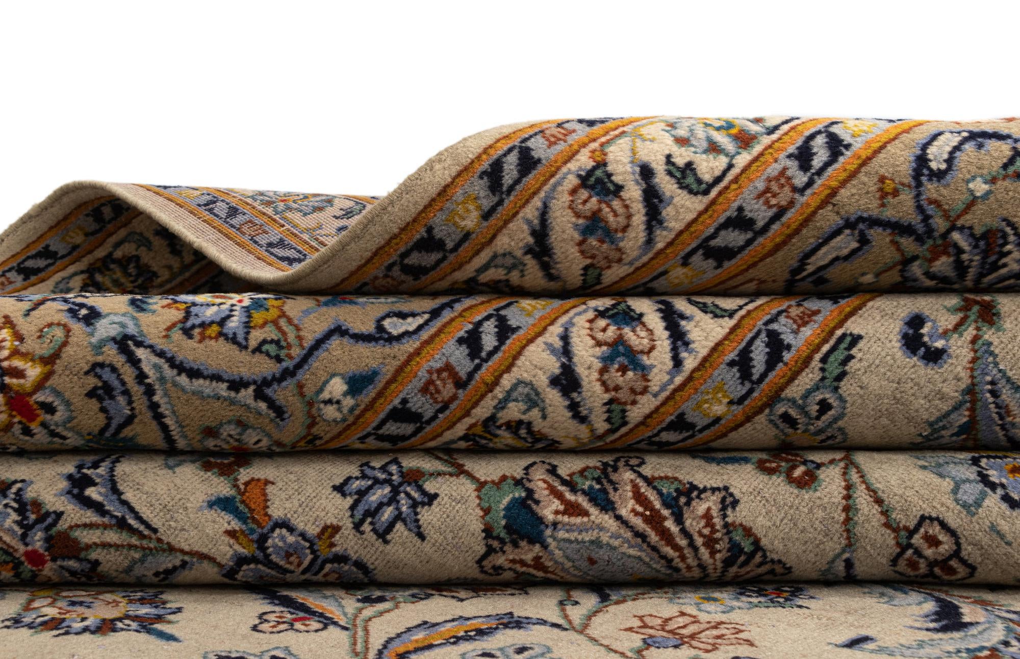 10' 6 x 13' 6 Kashan Wool Rug