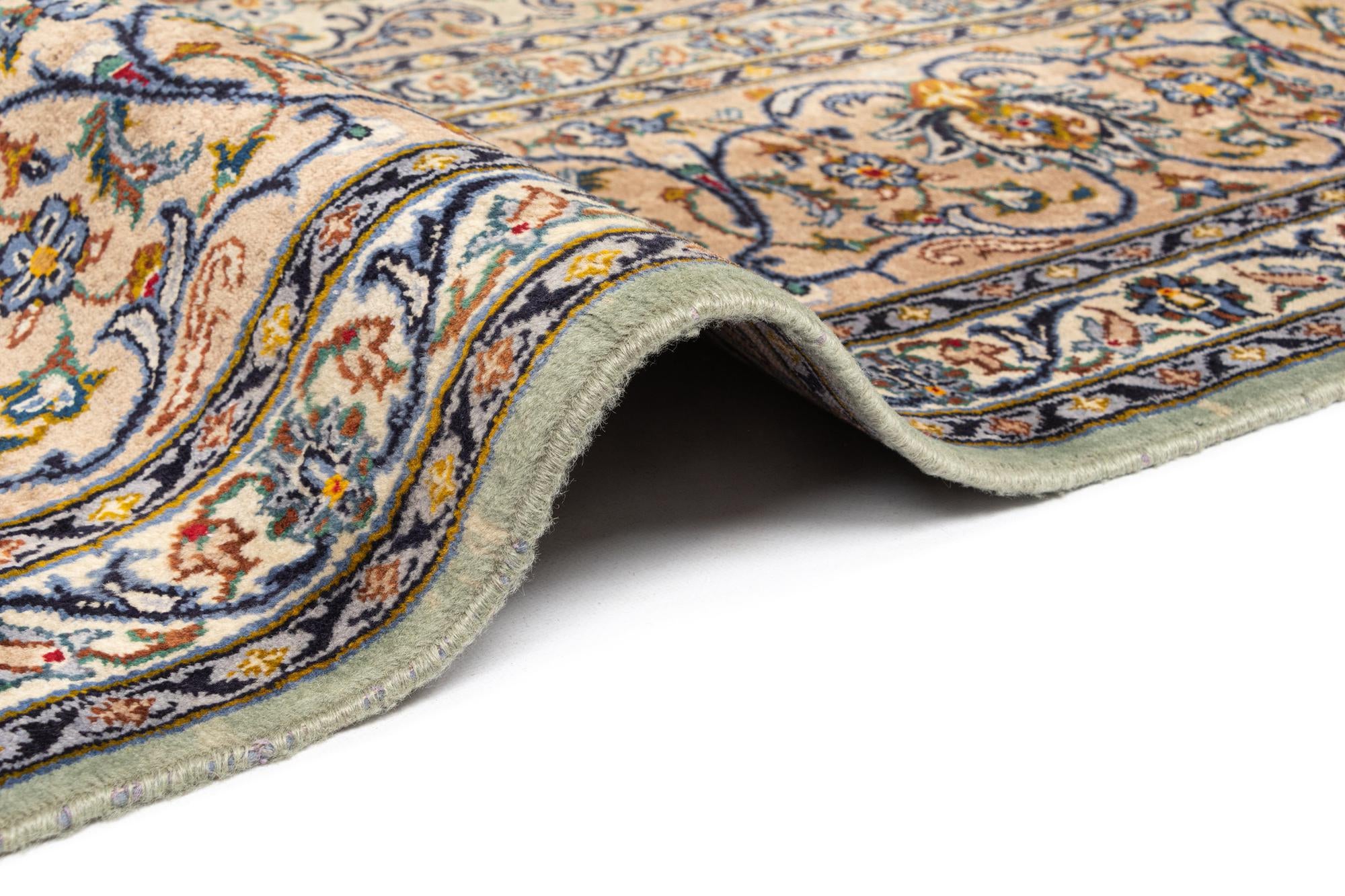 9' 9 x 13' 3 Kashan Wool Rug