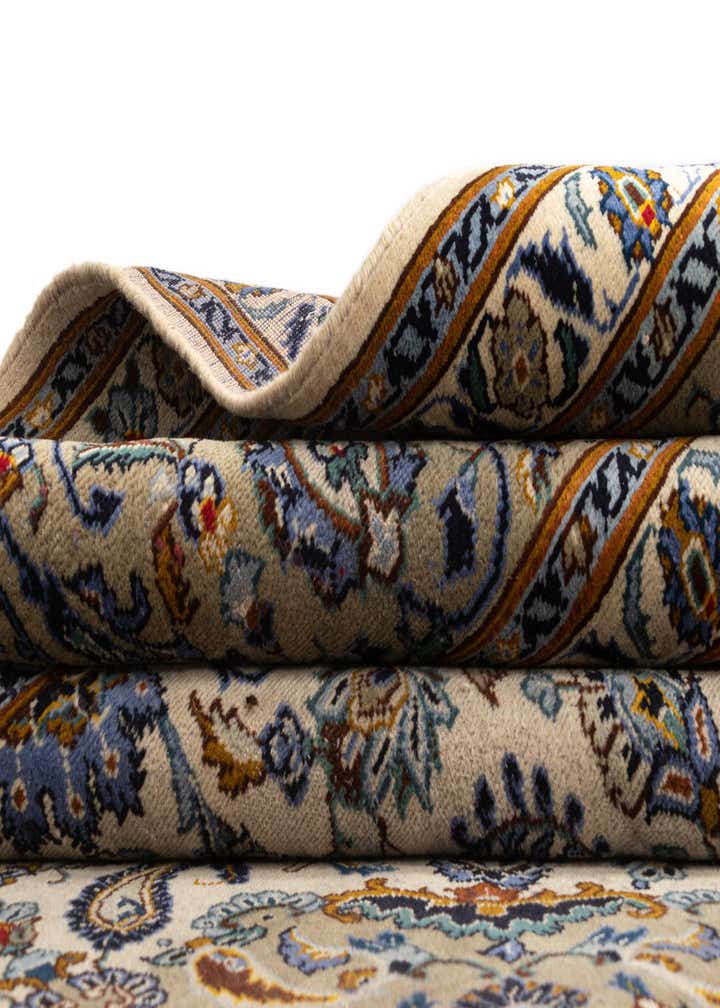 9' 10 x 13' 1 Kashan Wool Rug