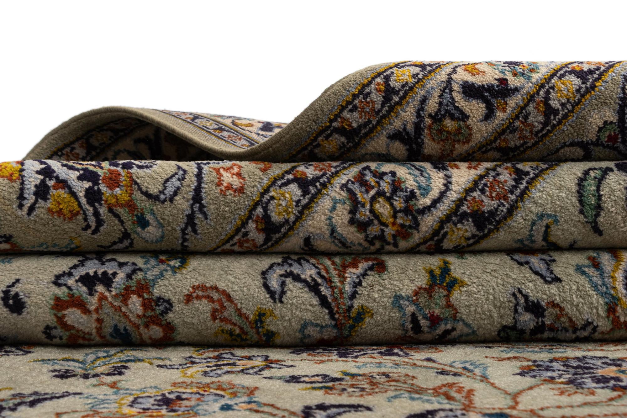 9' 11 x 13' 1 Kashan Wool Rug