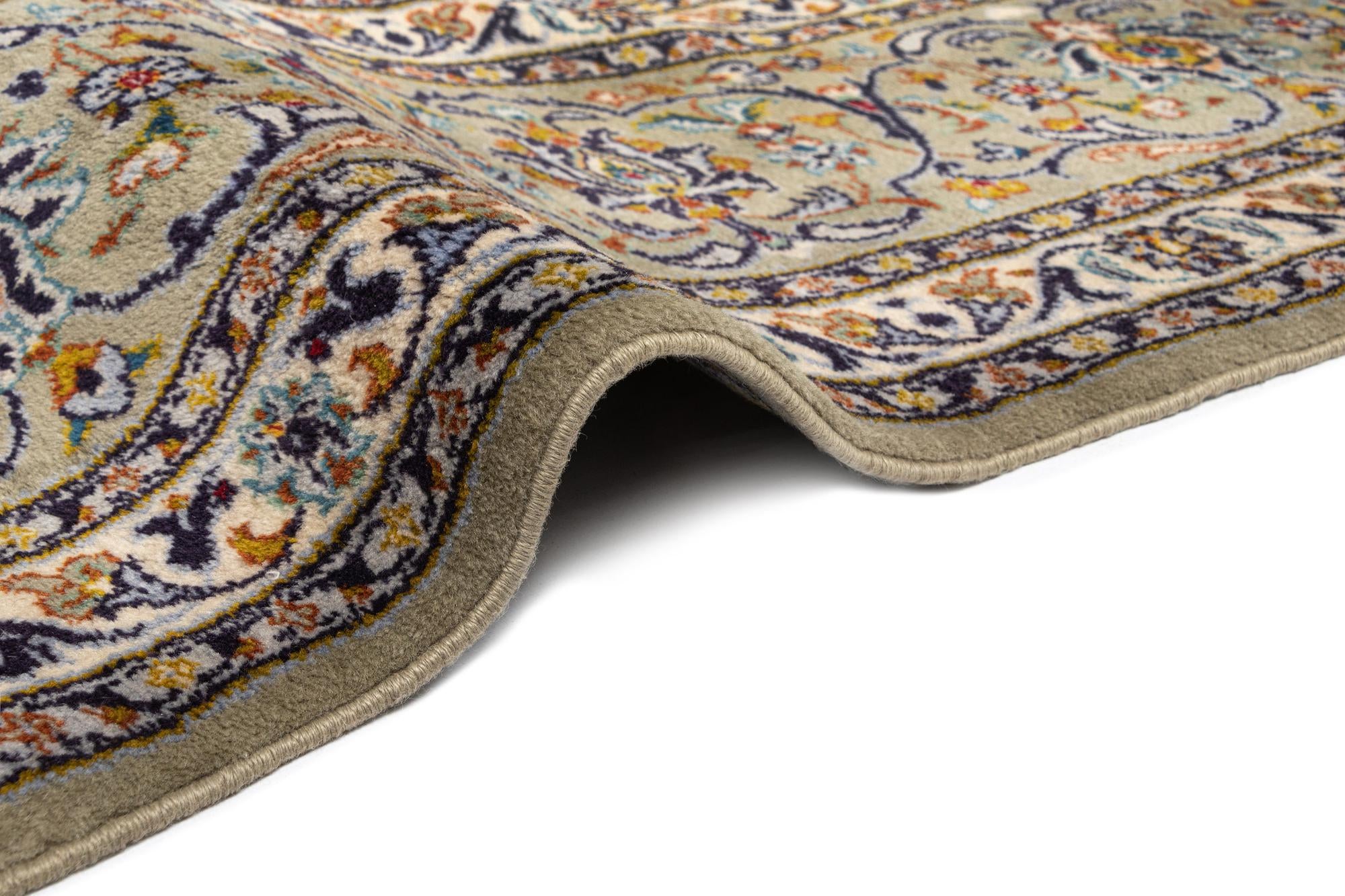9' 11 x 13' 1 Kashan Wool Rug