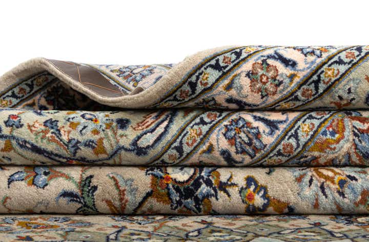 9' 9 x 12' 3 Kashan Wool Rug