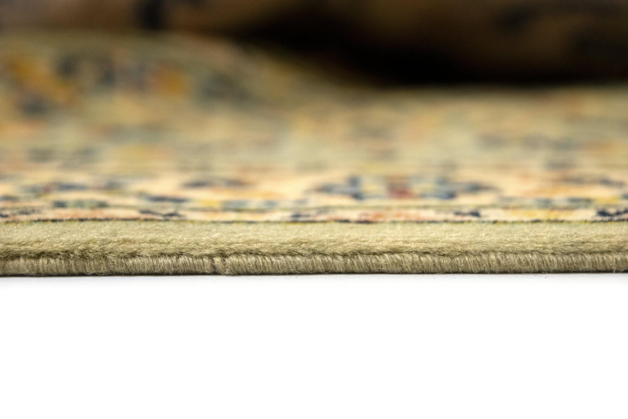 9' 1 x 13' 3 Hand Knotted Kashan Persian Wool Rug