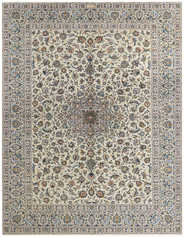 Detail image of 10' 4 x 13' 1 Kashan Rug