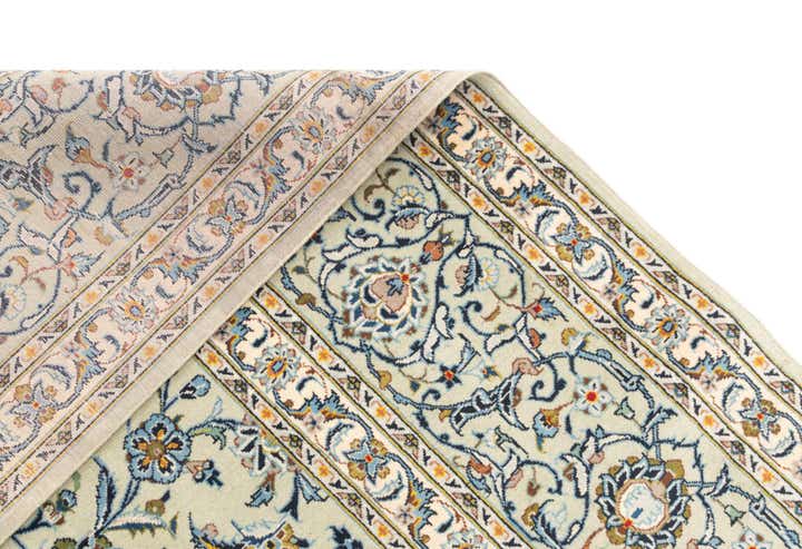 9' 8 x 13' 3 Kashan Rug