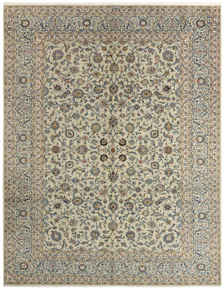 Detail image of 9' 8 x 13' 3 Kashan Rug