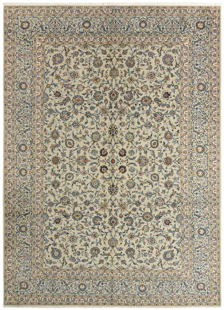 9' 8 x 13' 3 Kashan Rug