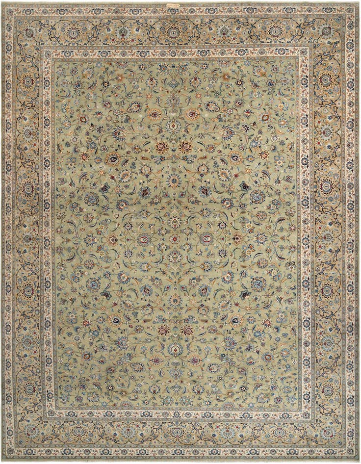 Detail image of 11' 2 x 16' 5 Kashan Rug