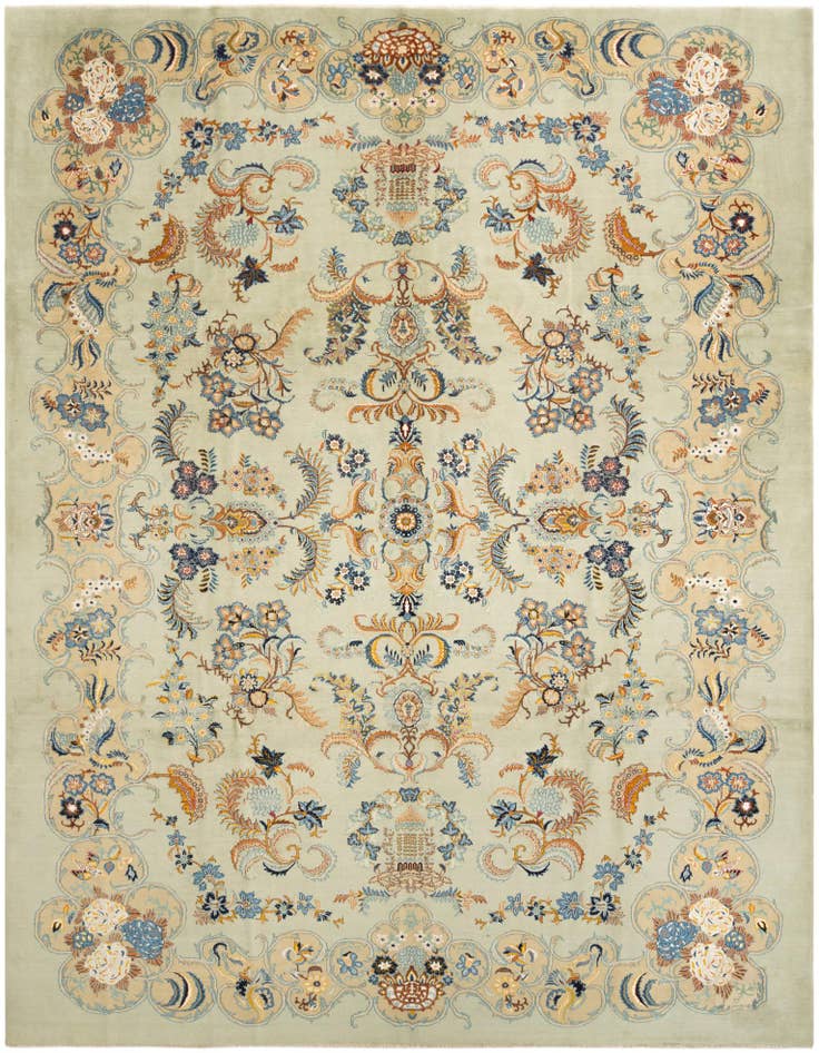 Detail image of 10' 8 x 13' 11 Kashan Rug