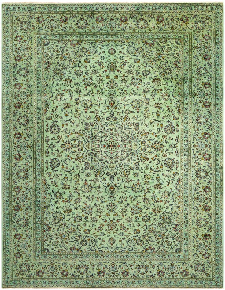 Detail image of 8' 1 x 11' 5 Kashan Rug