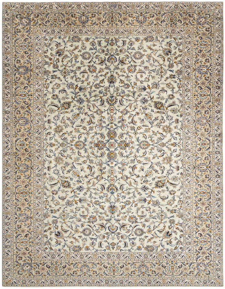 Detail image of 9' 9 x 13' 3 Kashan Rug