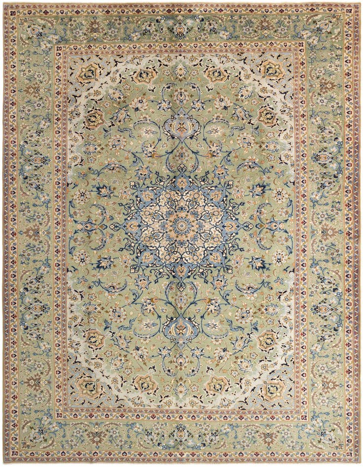 Detail image of 9' 6 x 13' 4 Kashan Rug
