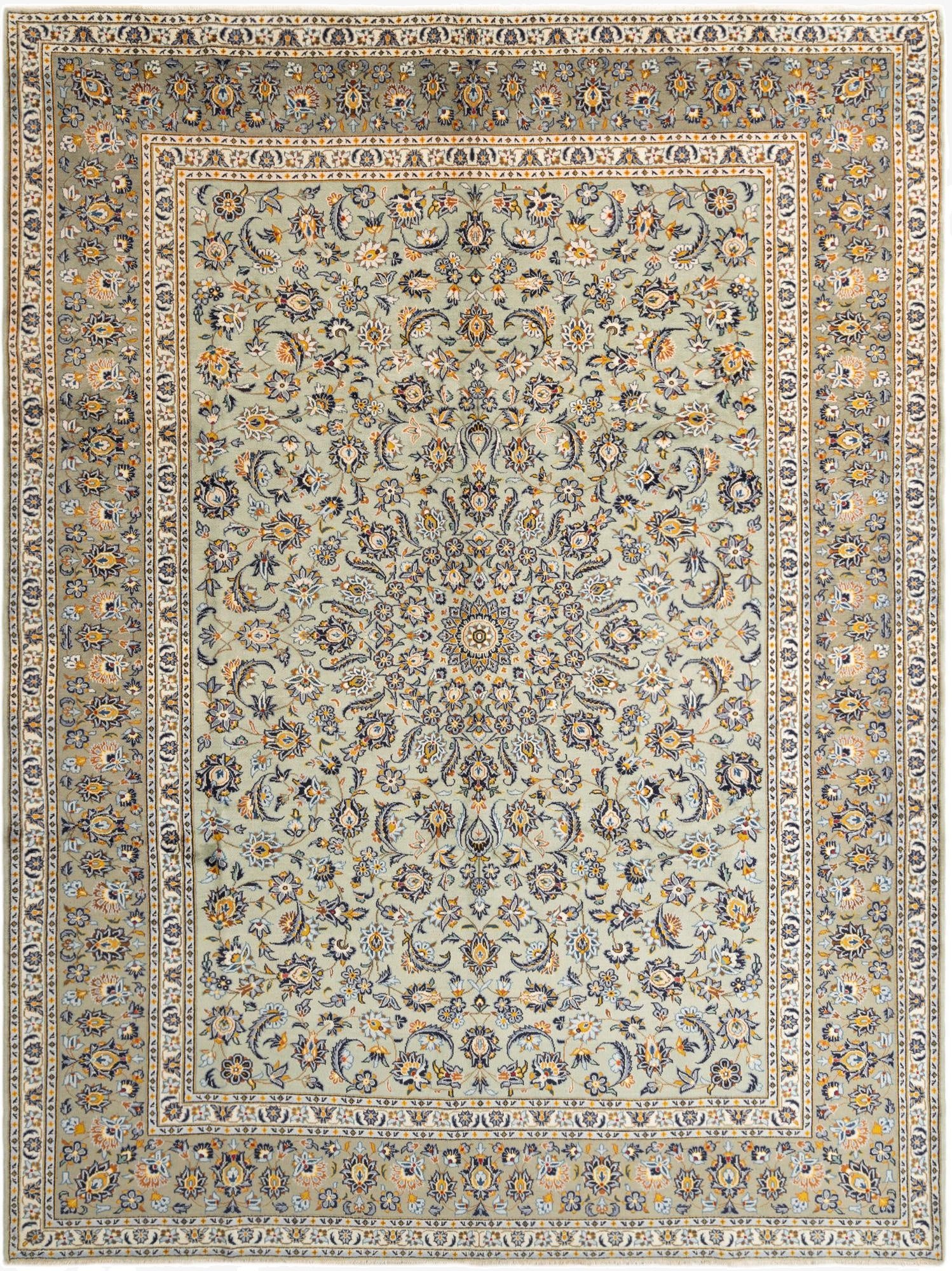 9' 10 x 13' 3 Kashan Rug