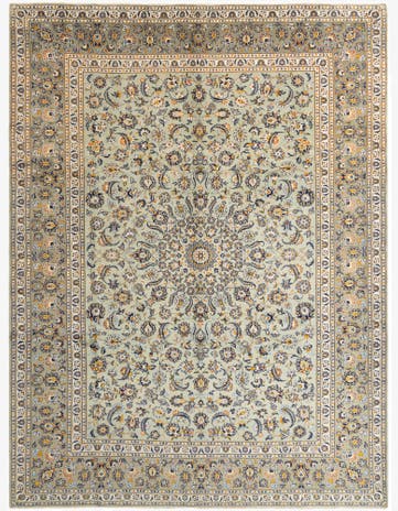 9' 10 x 13' 3 Kashan Rug