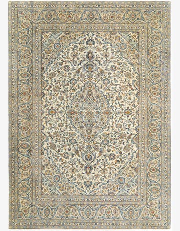 8' x 11' 3 Kashan Rug