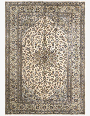 7' 10 x 11' 2 Kashan Wool Rug