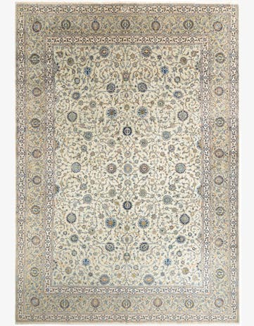 12' 2 x 17' 5 Kashan Rug