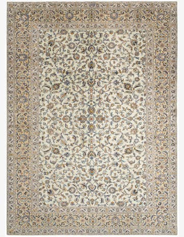 9' 9 x 13' 3 Kashan Rug