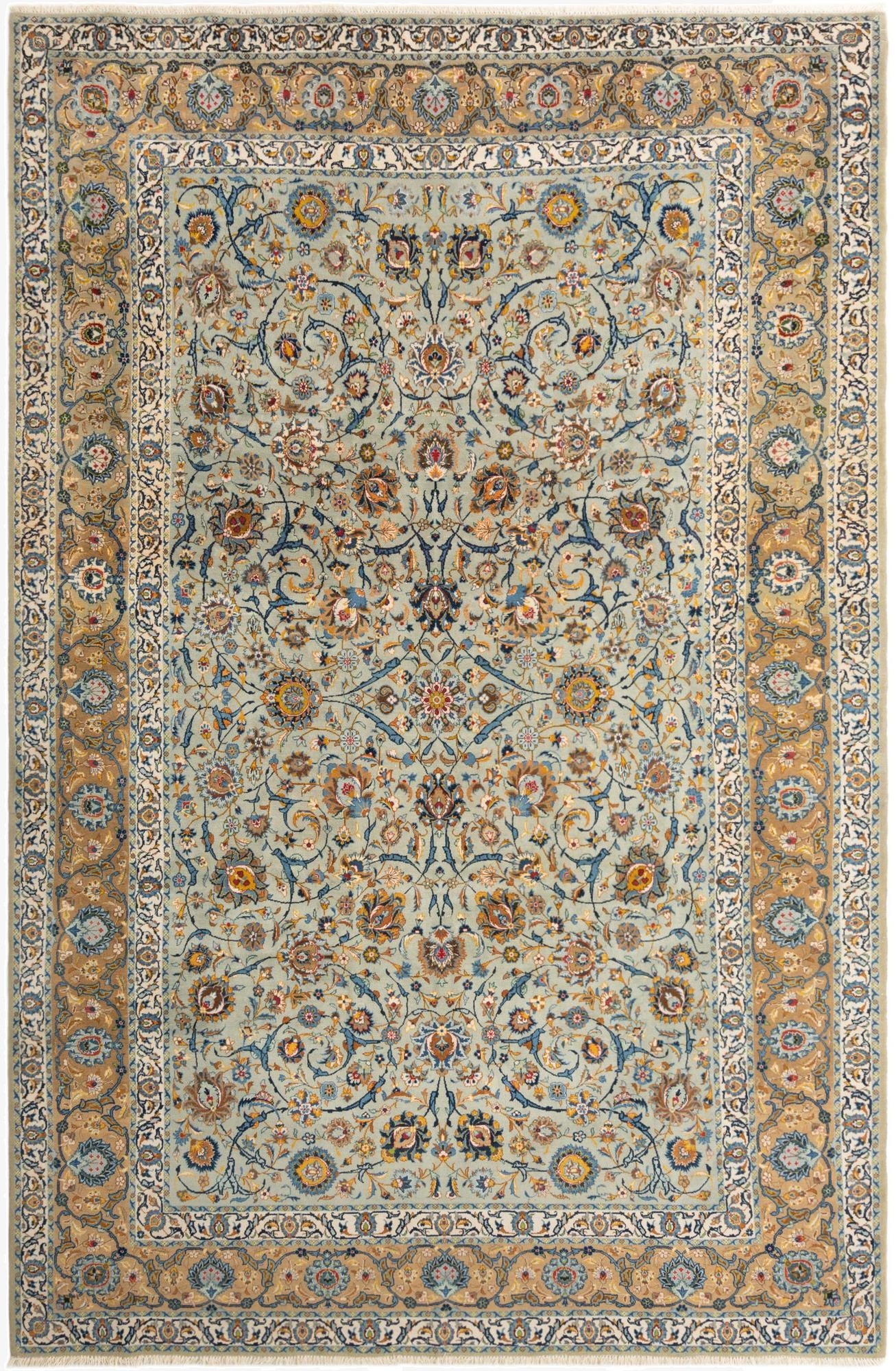8' 9 x 13' 3 Kashan Rug