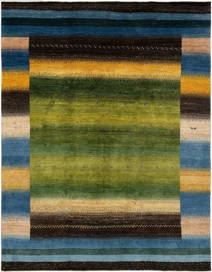 Detail image of 7' 1 x 10' 2 Kashkuli Wool Rug