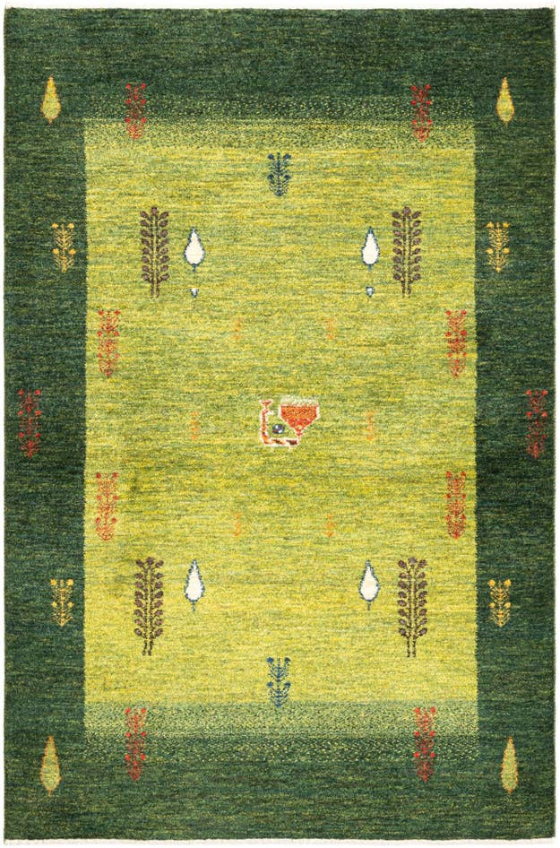 Detail image of 3' 1 x 4' 8 Kashkuli Wool Rug