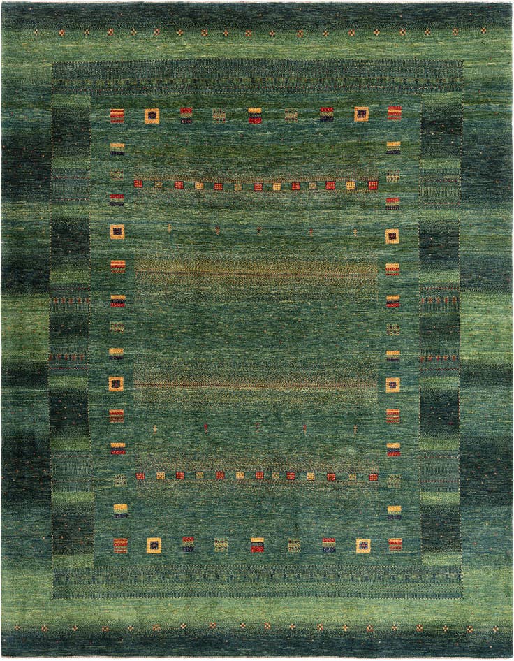 Detail image of 8' 6 x 10' 10 Kashkuli Wool Rug