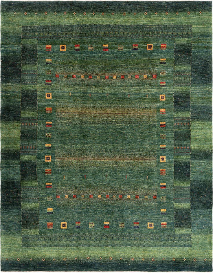 Detail image of 8' 6 x 10' 10 Kashkuli Wool Rug