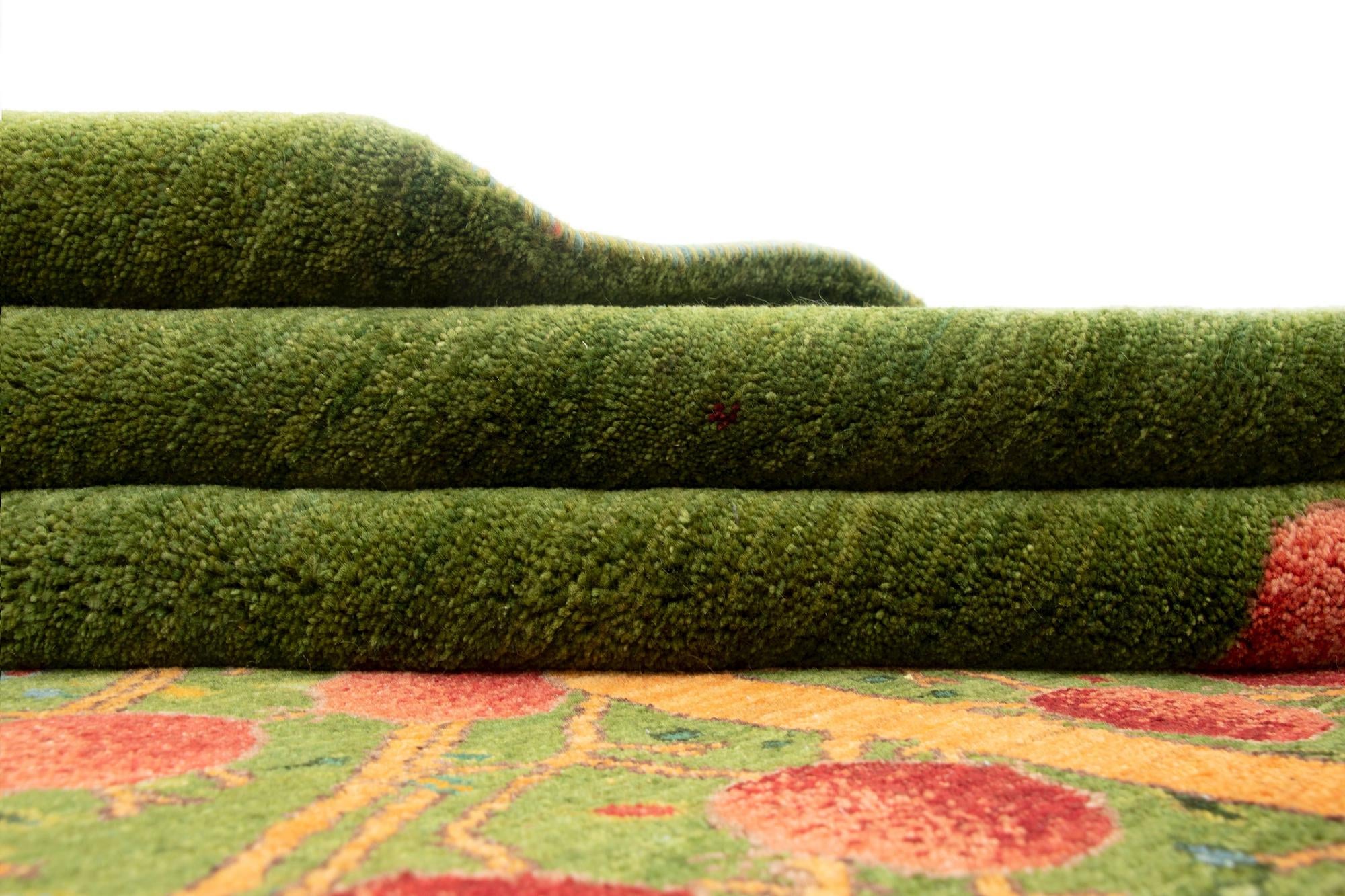 6' 5 x 9' 7 Kashkuli Wool Rug