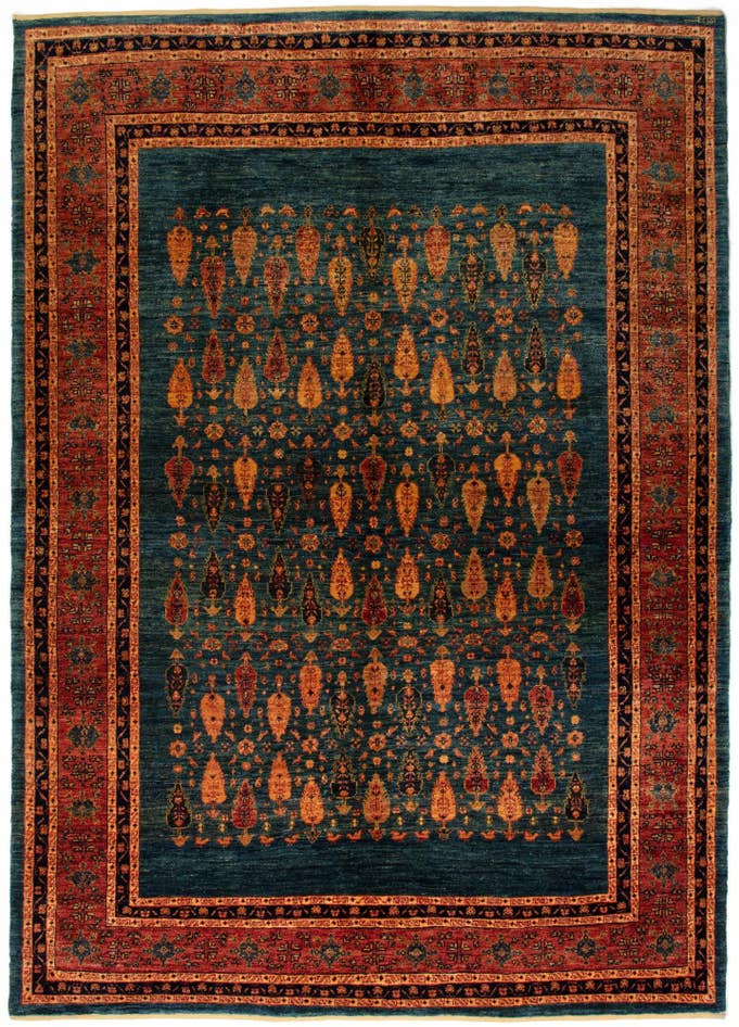 Detail image of 5' 9 x 8' Kashkuli Rug