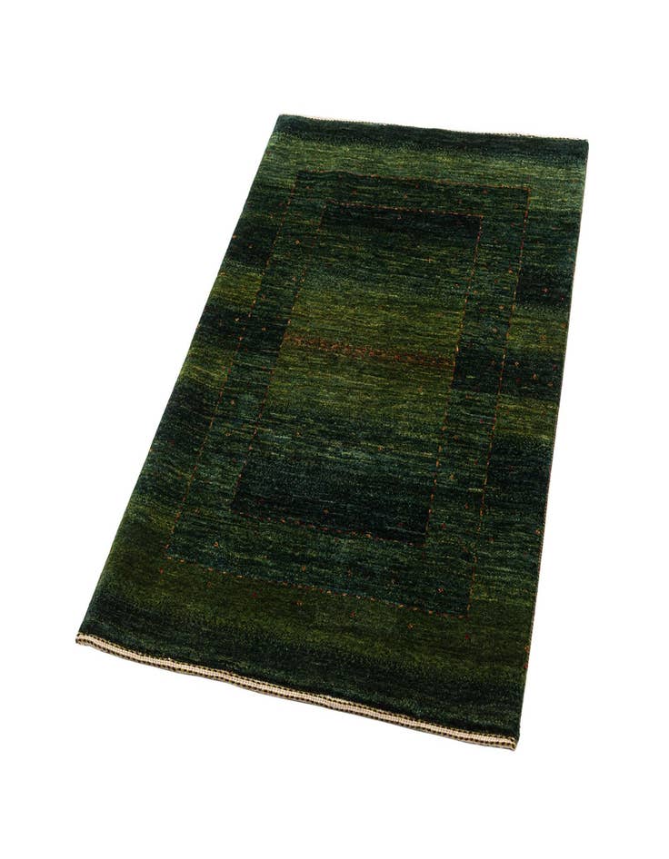 Detail image of 2' 10 x 4'  Hand Knotted Kashkuli Rug