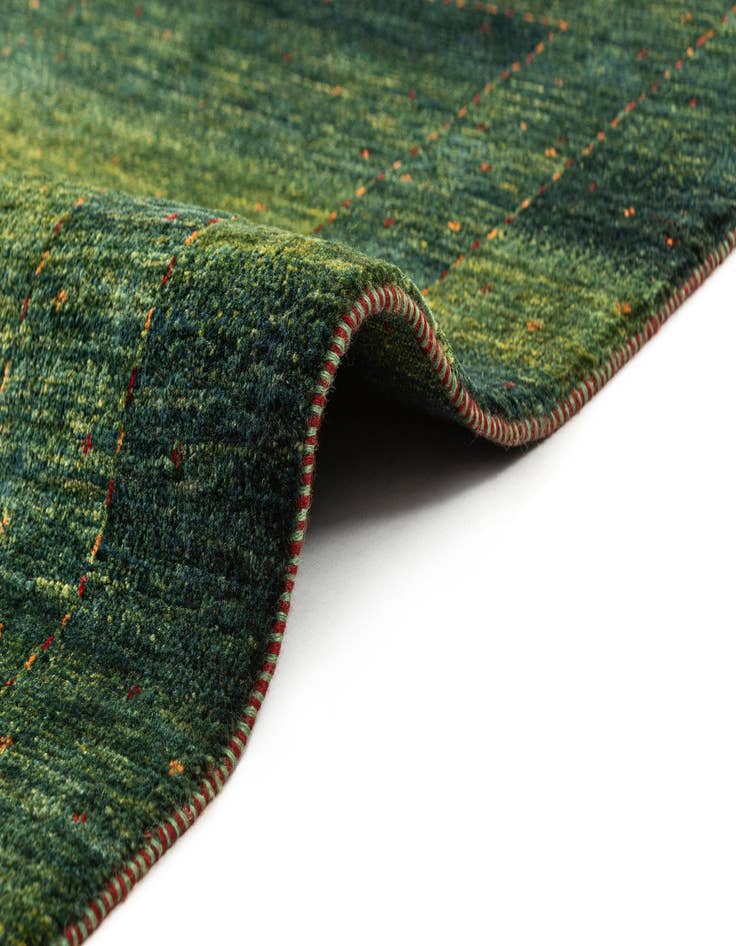 Detail image of 2' 10 x 4'  Hand Knotted Kashkuli Rug