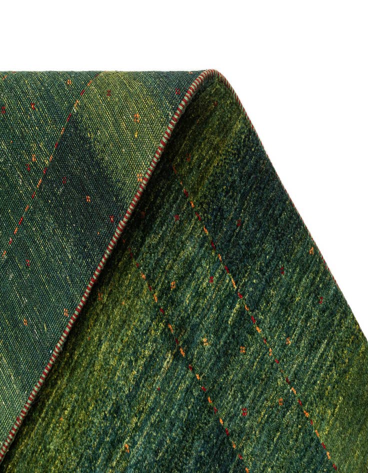 Detail image of 2' 10 x 4'  Hand Knotted Kashkuli Rug