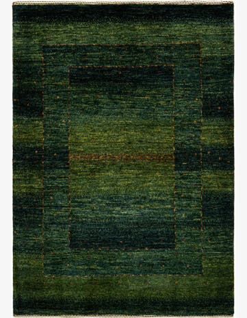 2' 10 x 4' Hand Knotted Kashkuli Rug