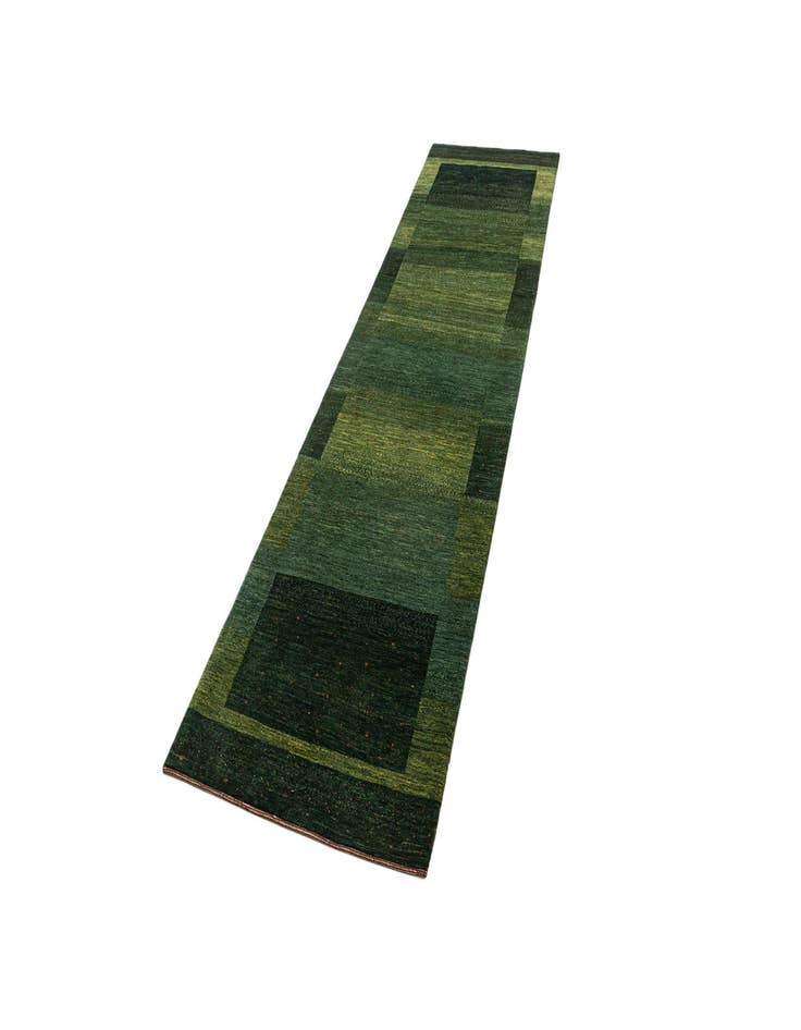 Detail image of 2' 11 x 10' 11 Hand Knotted Kashkuli Rug