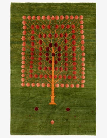 6' 5 x 9' 7 Kashkuli Wool Rug