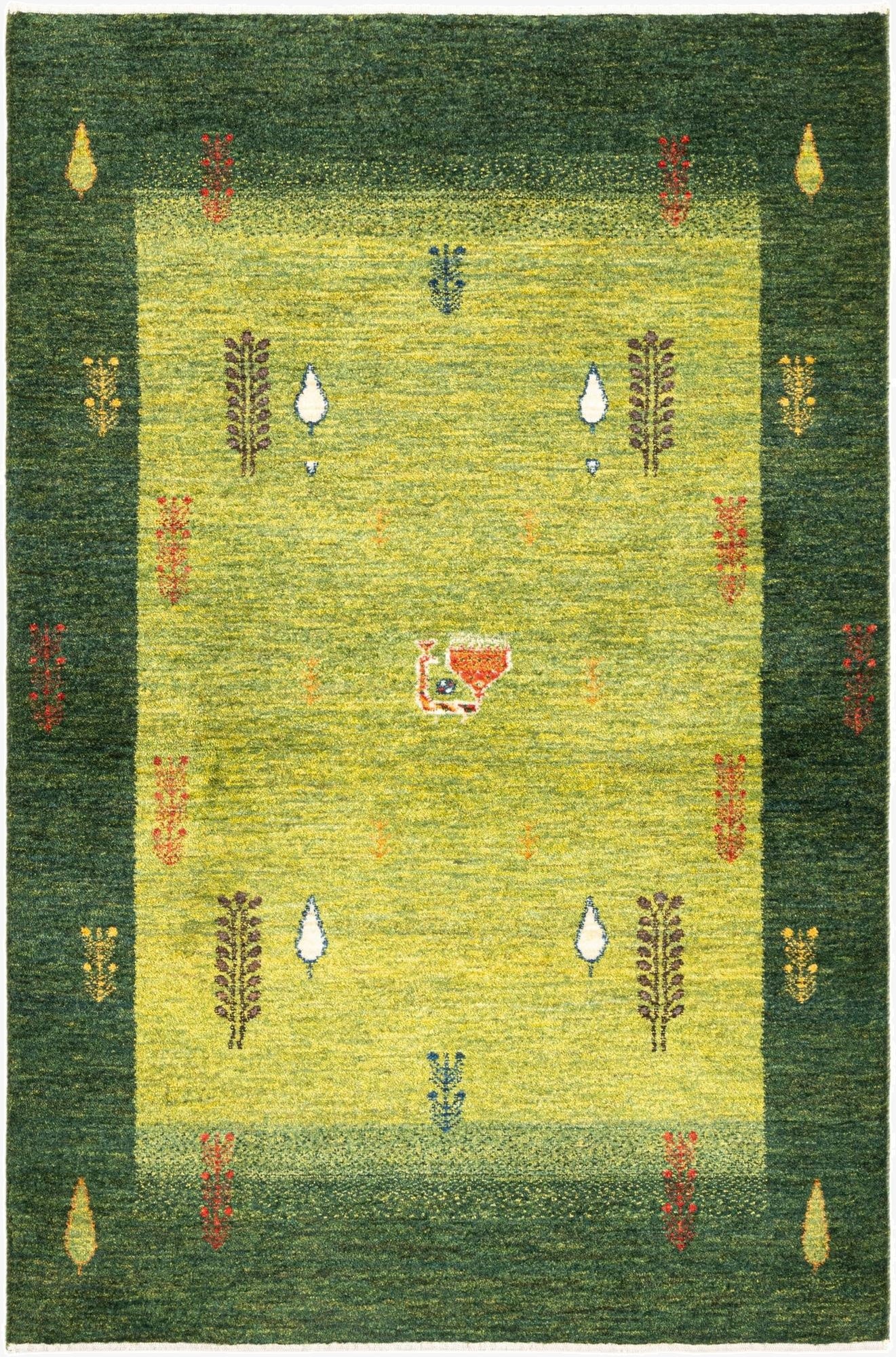 3' 1 x 4' 8 Kashkuli Wool Rug