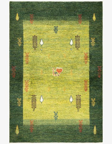 3' 1 x 4' 8 Kashkuli Wool Rug
