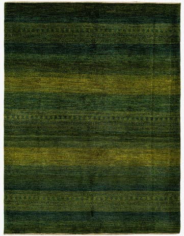 5' 1 x 6' 8 Hand Knotted Kashkuli Rug