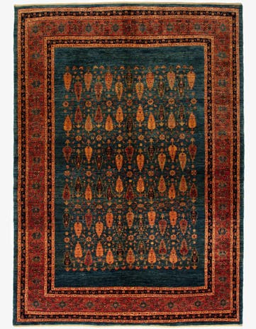 5' 9 x 8' Kashkuli Rug