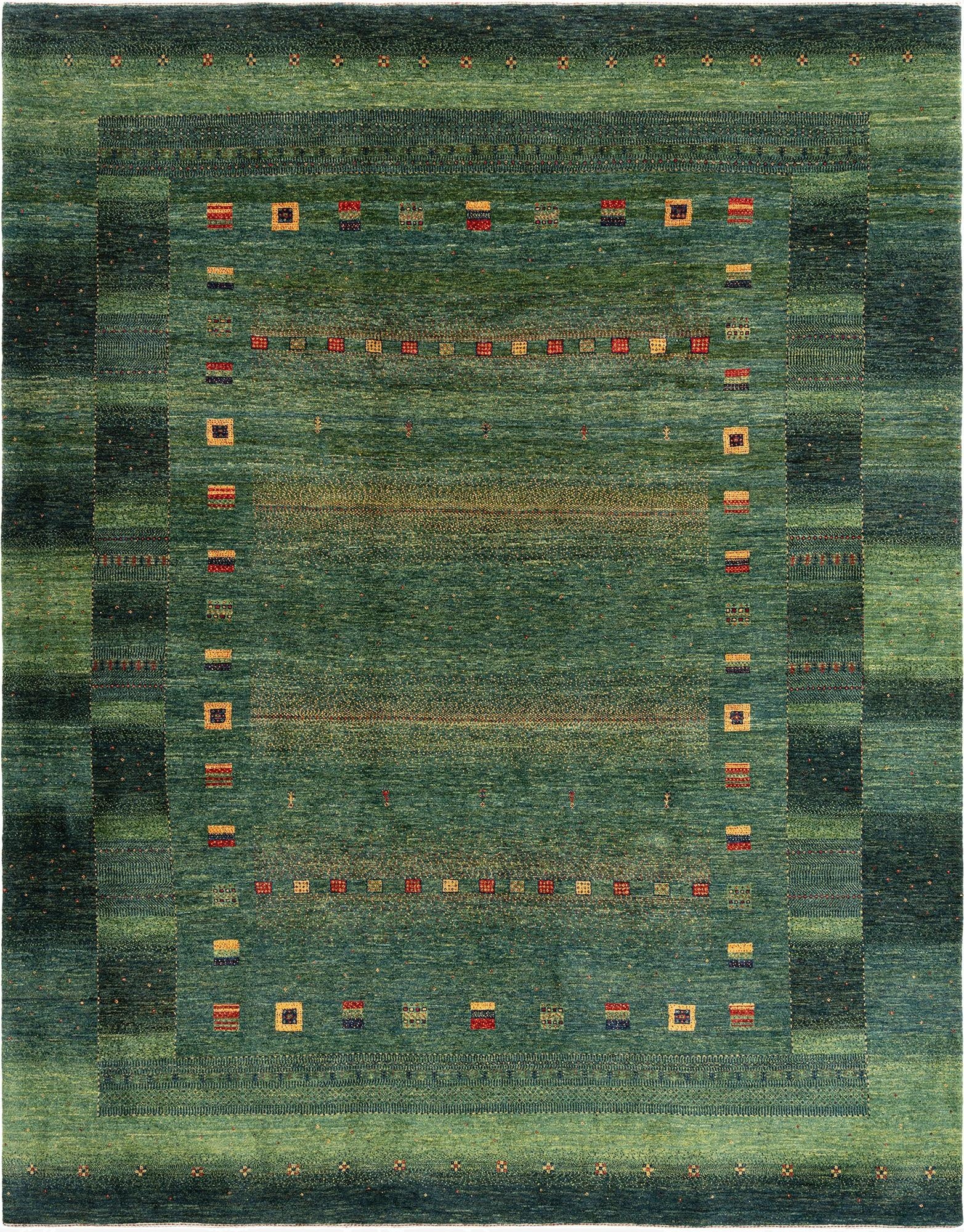 8' 6 x 10' 10 Kashkuli Wool Rug