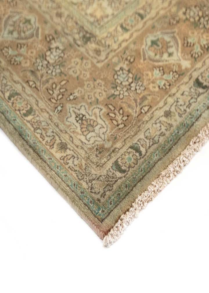 8' 4 x 11' 5 Hand Knotted Kashmar Persian Wool Rug