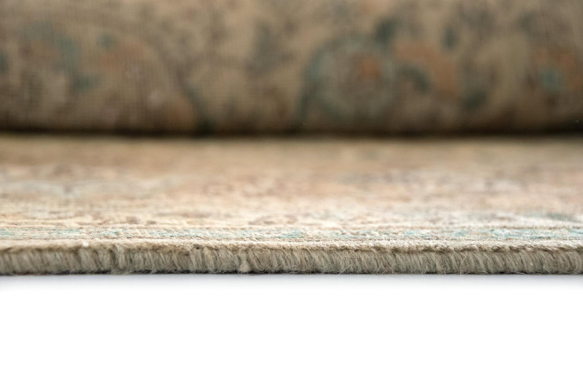 8' 4 x 11' 5 Hand Knotted Kashmar Persian Wool Rug