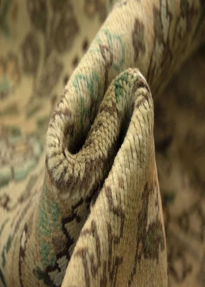 8' 4 x 11' 5 Hand Knotted Kashmar Persian Wool Rug