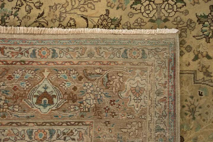 8' 4 x 11' 5 Hand Knotted Kashmar Persian Wool Rug