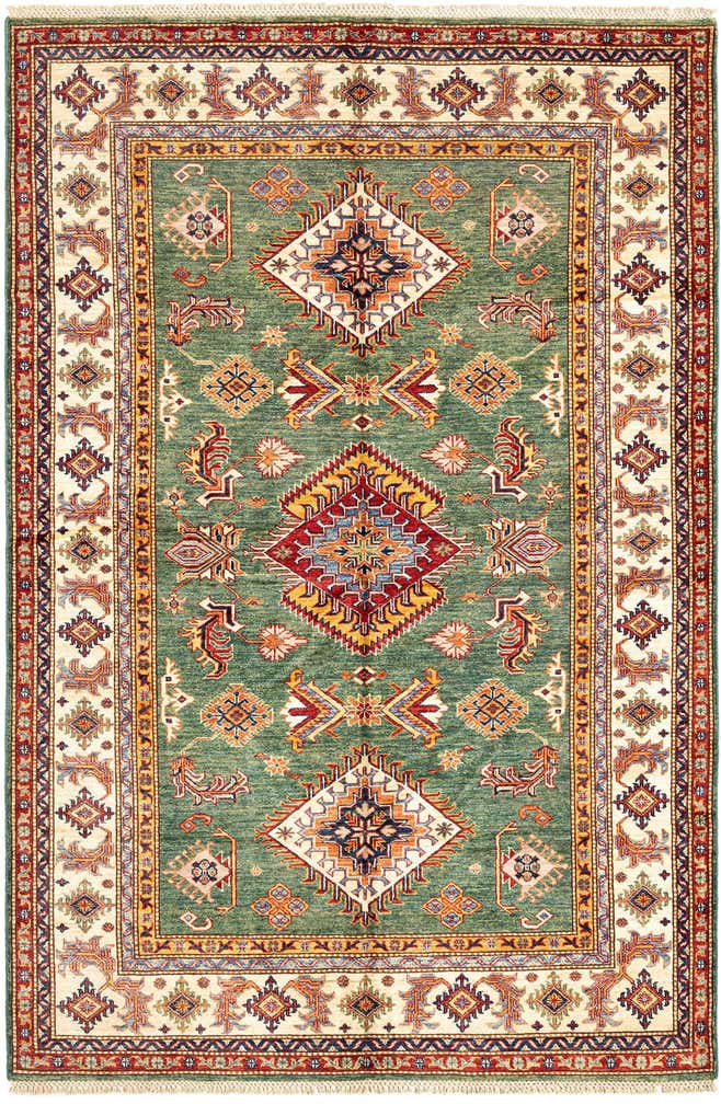 5' 4 x 8' 1 Kazak Wool Rug