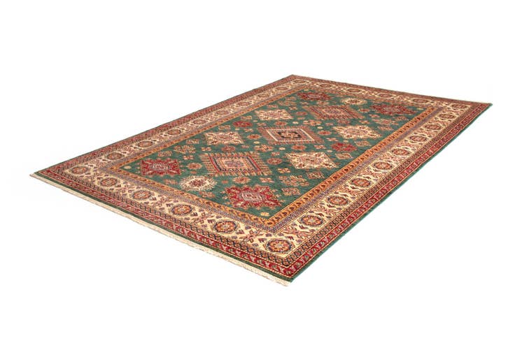 Detail image of 6' 8 x 9' 7 Kazak Wool Rug