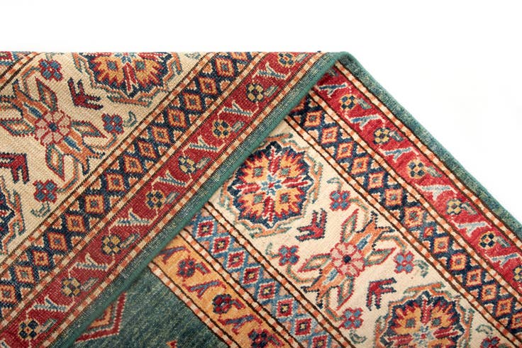 Detail image of 6' 8 x 9' 7 Kazak Wool Rug